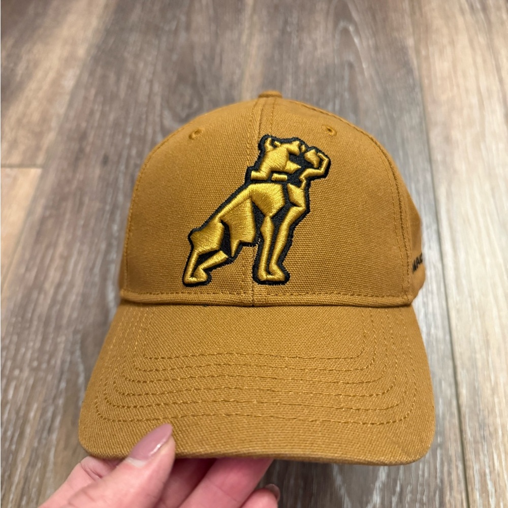 Golden Brown Dog Embroidered Cap